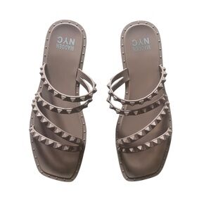 Women's Studded Sandals - blush